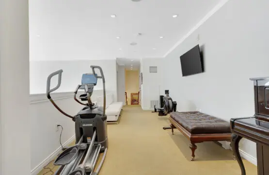 Loft area exercise area