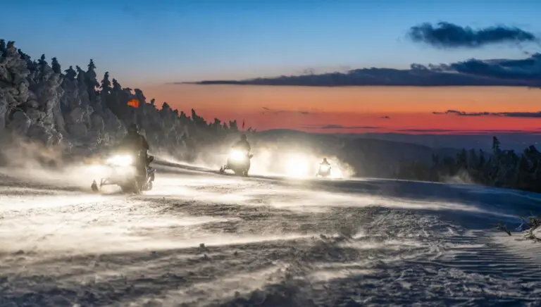 Snow Mobil at Stratton