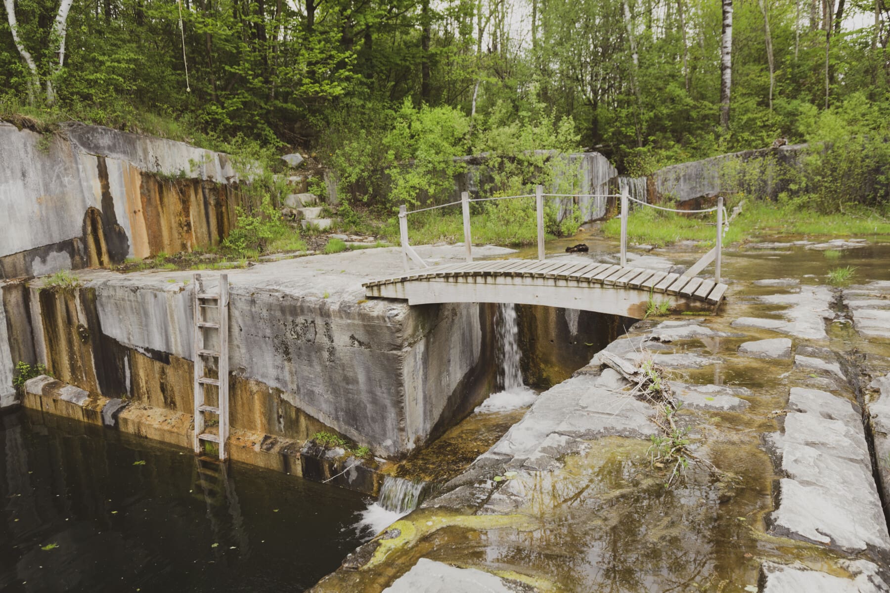 Dorset Quarry, Vermont Recreational Summer Swimming